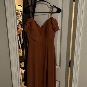 Birdy gray bridesmaid dress